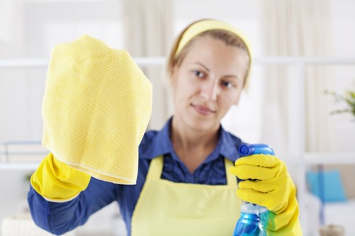 Customer raising a deep cleaning complaint in a professional service setting