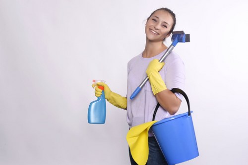 Supervising a deep cleaning task with clear emergency and safety procedures